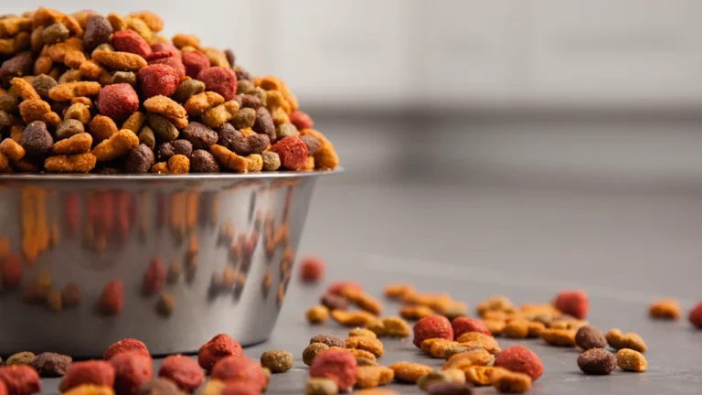 dry pet food