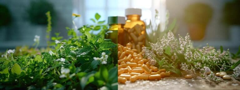 pet supplement bottles against a sterile backdrop